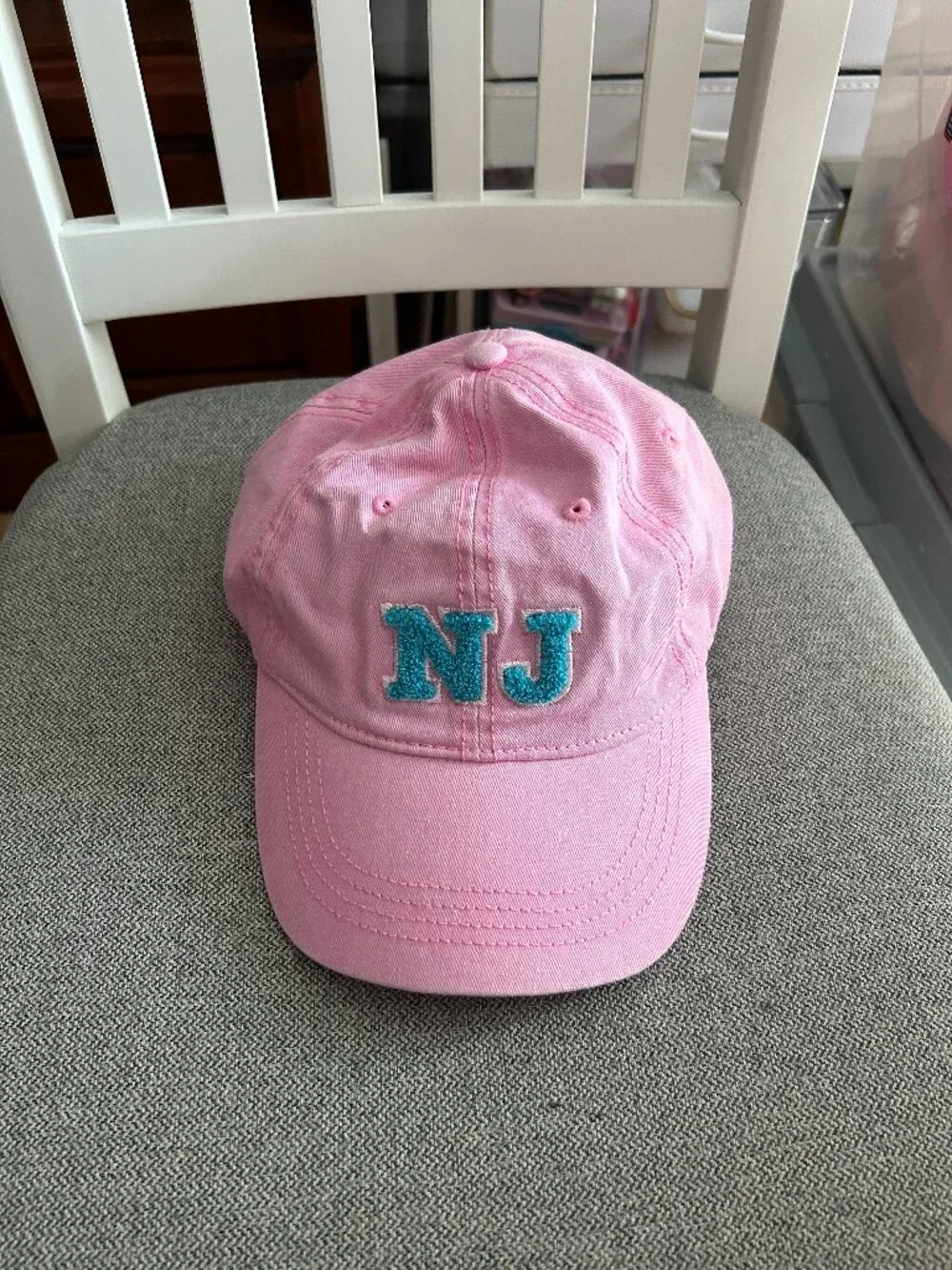 Pink New Jersey Hat